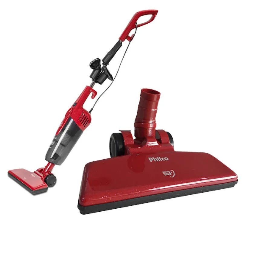 BOCAL PISO ASPIRADOR DE PÓ PHILCO 360° MODELO: DUST OFF PAS1460V | COR: VERMELHO | ORIGINAL