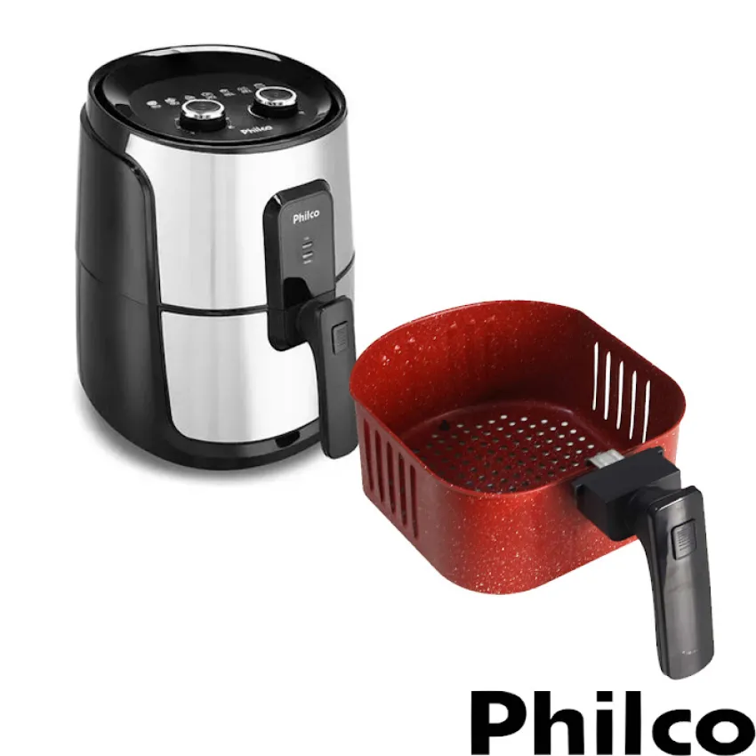 CESTO PARA FRITADEIRA AIR FRYER PHILCO PFR15PI 4,4L | VERMELHO | ORIGINAL