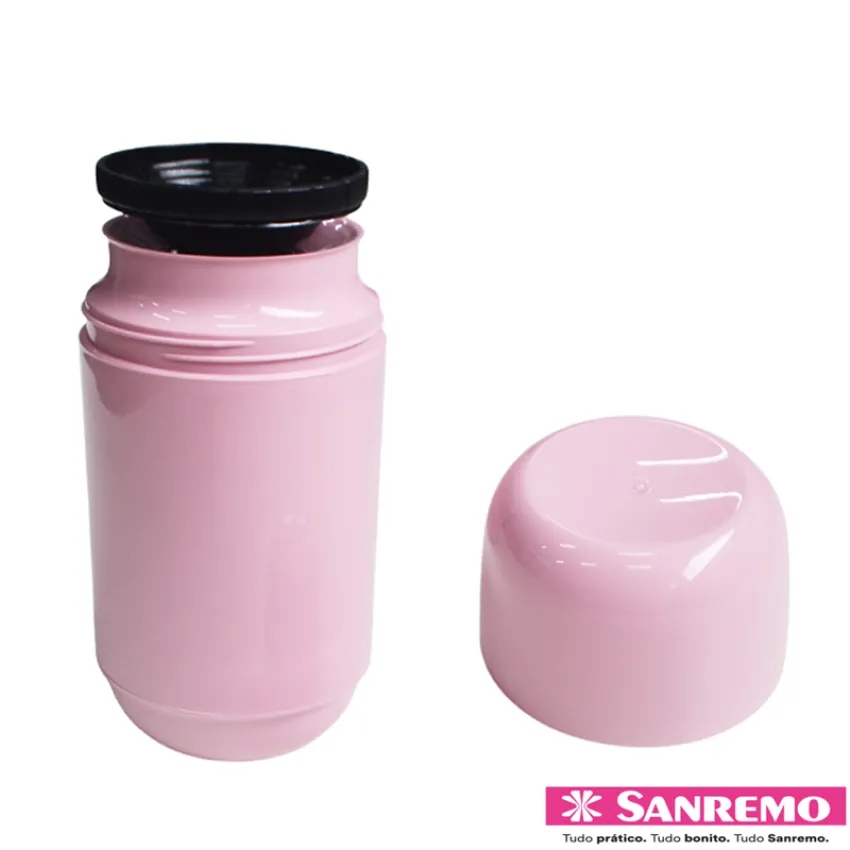Bule Garrafa Termica Sanremo Mini Adorar 250ml Rosa Pequena (SR1001/3)