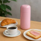 Bule Garrafa Termica Sanremo Mini Adorar 250ml Rosa Pequena (SR1001/3)