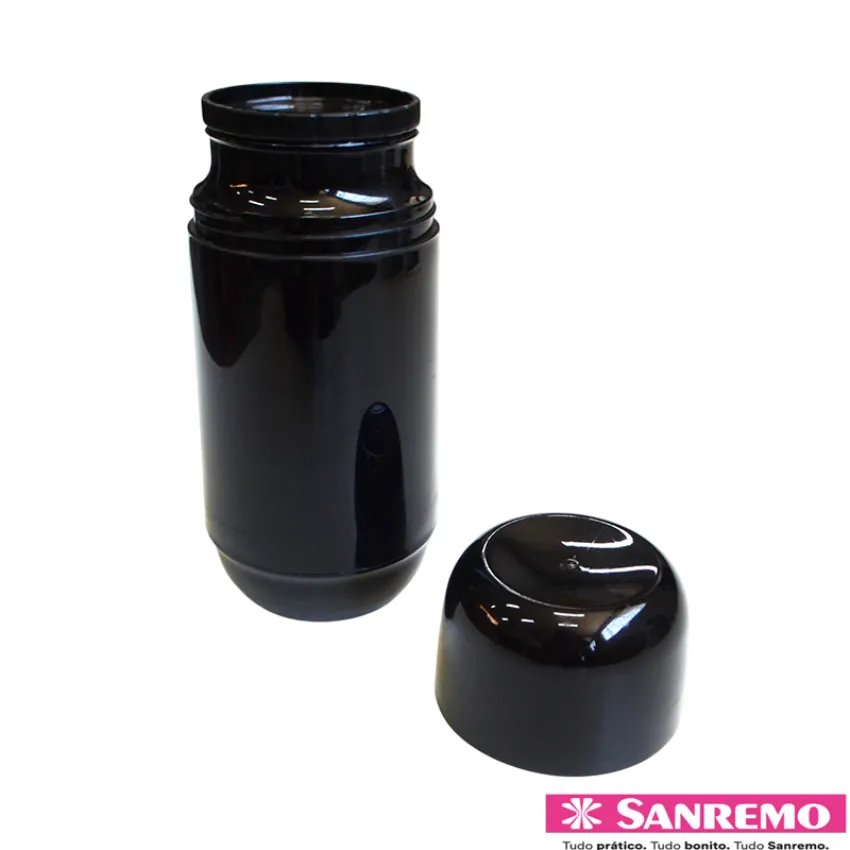 Bule Garrafa Térmica Sanremo Mini Adorar 250ml Pequena Cor Preto (SR1001/1)