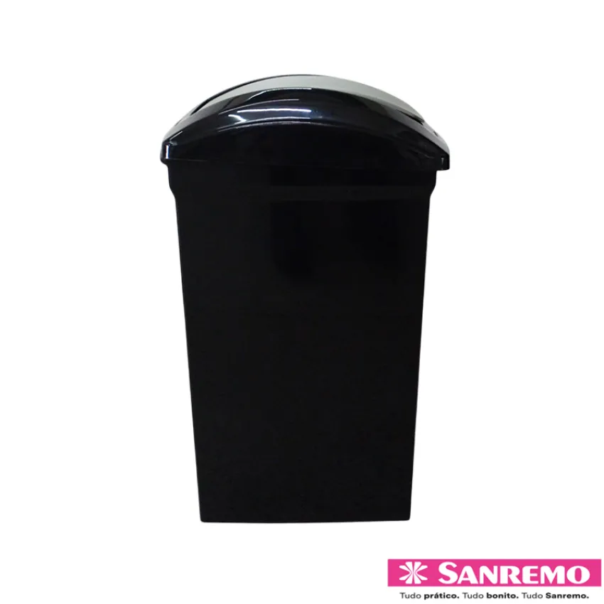 Lixeira Plástica Basculante 15L Sanremo – Prática e Resistente Modelo: (SR62/555)