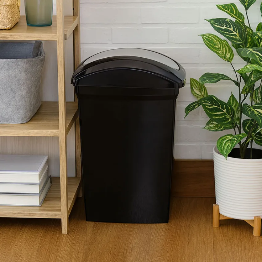 Lixeira Plástica Basculante 15L Sanremo – Prática e Resistente Modelo: (SR62/555)