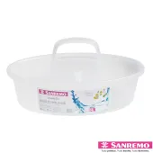BALAIO LIMPEZA OVAL 6L PLASTICO SANREMO ENCAIXA NO BALDE DE 14L