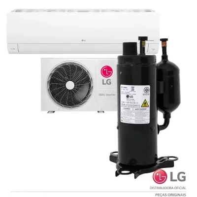 COMPRESSOR ROTATIVO LG AR CONDICIONADO LG DXT102MAA S3UQ090AKH0 S3UQ12JA31B TBZ39253801 | ORIGINAL