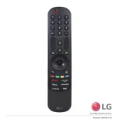 CONTROLE REMOTO LG AN-MR24 AN-MR24GA ATALHOS: NETFLIX | PRIME VIDEO | DISNEY+ | GLOBOPLAY | LG CHANNELS | ALEXA |