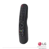 CONTROLE REMOTO LG AN-MR24 AN-MR24GA ATALHOS: NETFLIX | PRIME VIDEO | DISNEY+ | GLOBOPLAY | LG CHANNELS | ALEXA |
