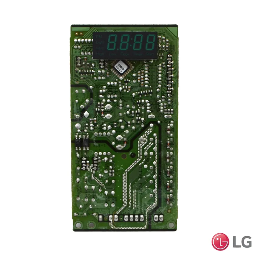 PLACA DISPLAY / INTERFACE MICROONDAS LG MV1642AD EBR67471706 EAX62076203 | NOVA
