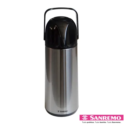 Garrafa Térmica Inox Sanremo 1L Expressar – Conserva 12h Frio e 6h Quente (SR1080)