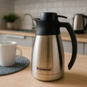 BULE / GARRAFA TERMICA 500ml Acolher 100% Inox Café Leite Chá SANREMO SR1040