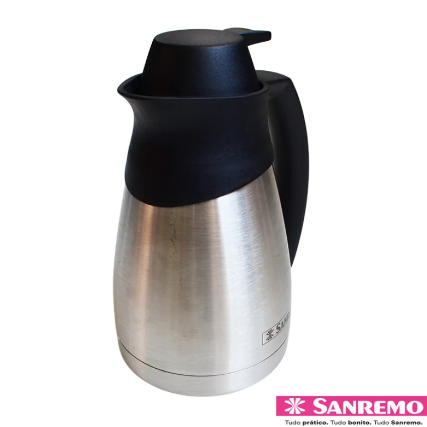 BULE / GARRAFA TERMICA 500ml Acolher 100% Inox Café Leite Chá SANREMO SR1040