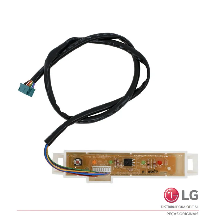 PLACA DISPLAY INTERFACE LG AR CONDICIONADO MODELOS: PT-UQC PT-UQC 6871A20096R | ORIGINAL