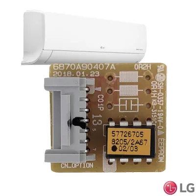 PLACA EEPROM LG AR CONDICIONADO ARNU18GBHA2 CRNU18GBHA2 EBR57726705 6870A90407A | NOVA