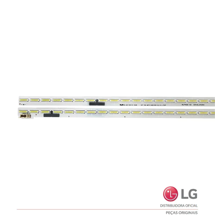 KIT BARRAMENTO LG TELEVISOR 55LH6000 55LW540S AGF30013801 AGF79080601 | 2 BARRAS