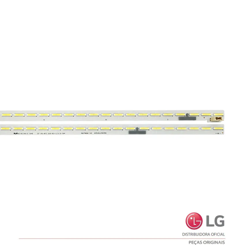 KIT BARRAMENTO LG TELEVISOR 55LH6000 55LW540S AGF30013801 AGF79080601 | 2 BARRAS