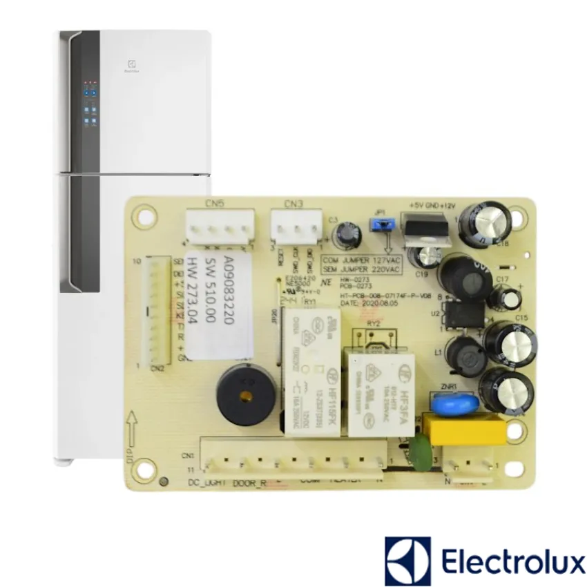 PLACA GELADEIRA / REFRIGERADOR ELECTROLUX 220V DF56 DF56S IF55 IF55S TF55 TF55S TF56 TF56S | A09083220