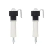 KIT 2 PARAFUSOS COM ARRUELA DE AÇO LAVA E SECA LG CV3011BC4 CV3011WG4 CV3012MC5 CV5010TS4 4011EN3006G - ORIGINAL