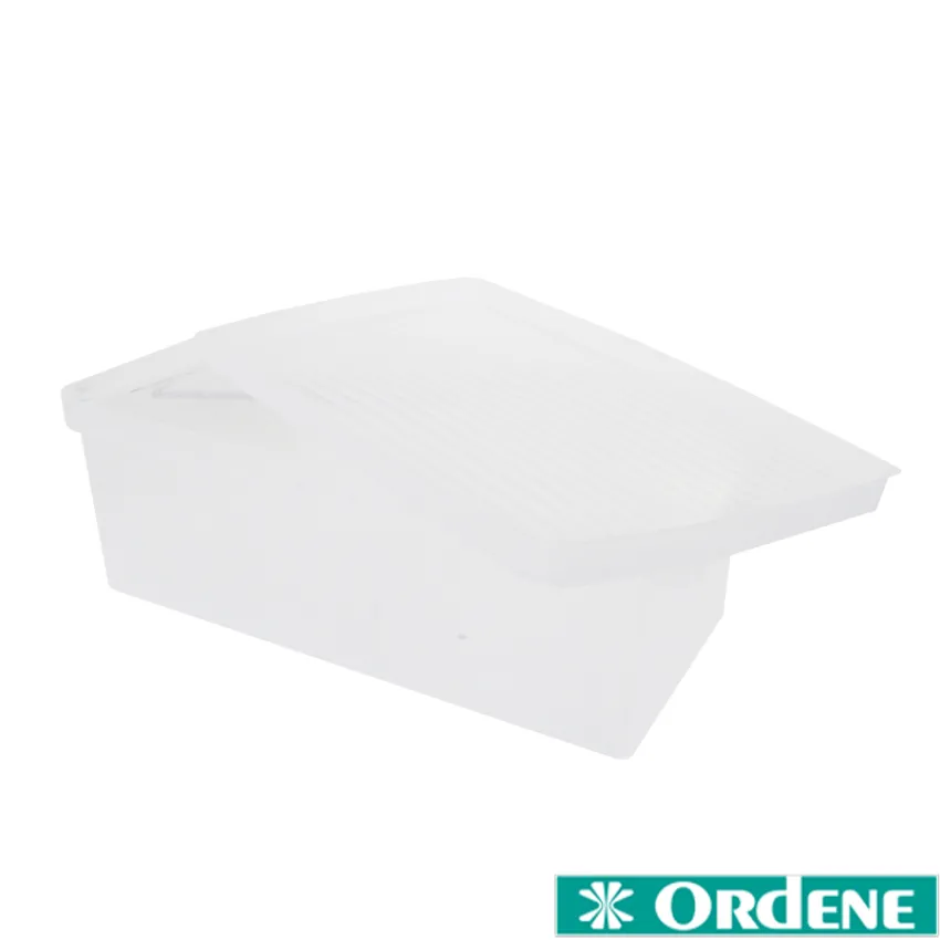 Organizador de Alimentos Ordene – Caixa Média 6,9L para Geladeira - Cor: Transparente - OR48011N