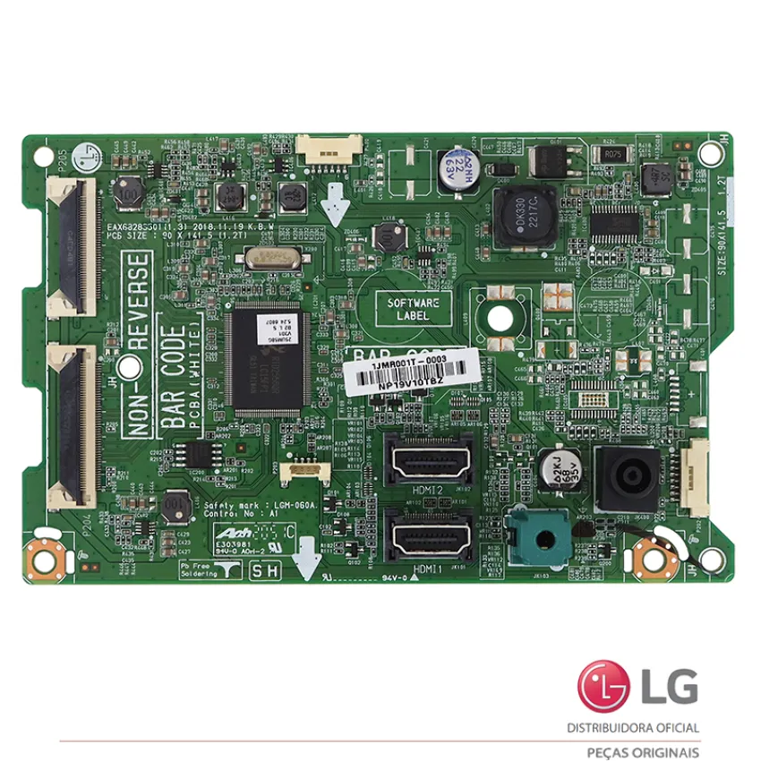 PLACA PRINCIPAL MONITOR LG 25UM58 25UM58G-P EBU65385006 | ORIGINAL