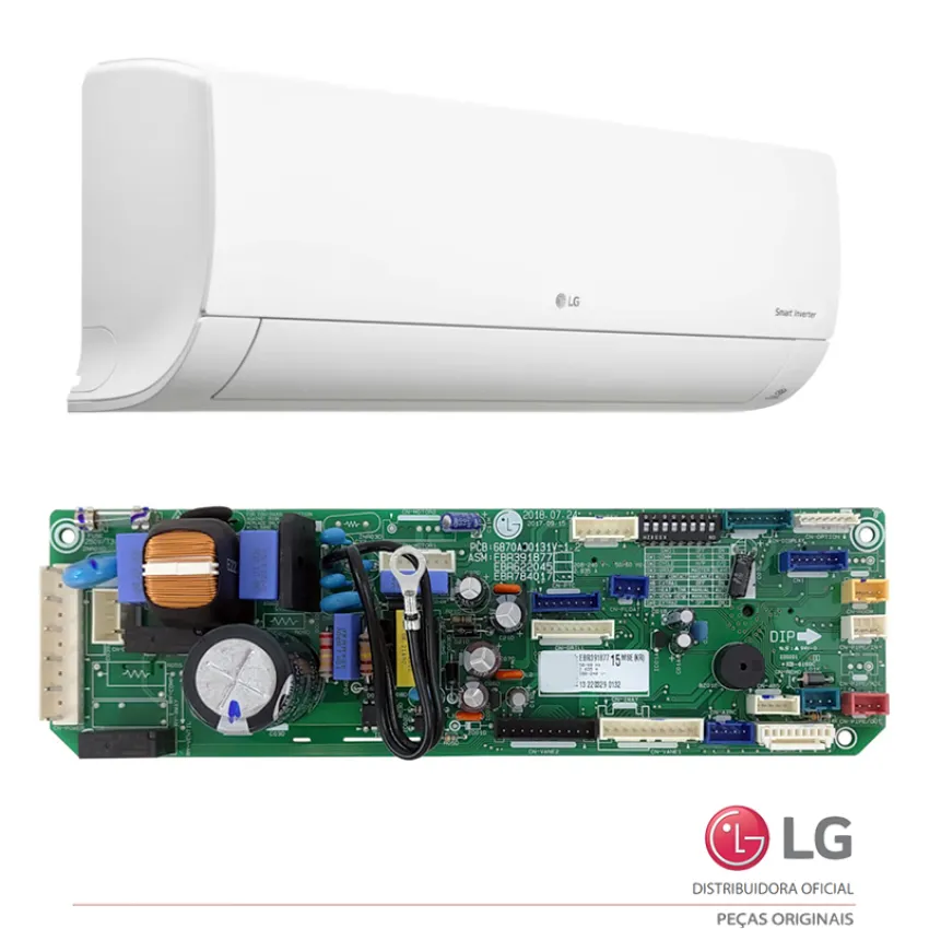 PLACA PRINCIPAL EVAPORADORA LG ARNU24GTPA2 ARNU28GTPC2 EBR39187715 EBR78401707 EBR68593803 6870A00131V | ORIGINAL