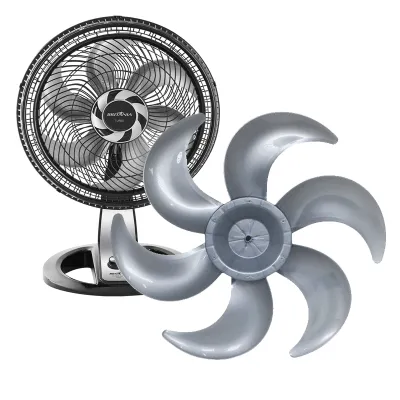HÉLICE PARA VENTILADOR BRITÂNIA 6 PÁS 40CM MODELOS: BVT410P | VENTUS TURBO 400 | BVT47 | BVT400 | BVT440 | COR: CINZA