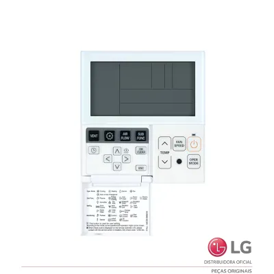 CONTROLE REMOTO DE PAREDE LG AR CONDICIONADO CREMTB001 PREMTB001 LMNC182BHA0 LMNC242BHA0 LMNC302BGA0 | AKB73355722