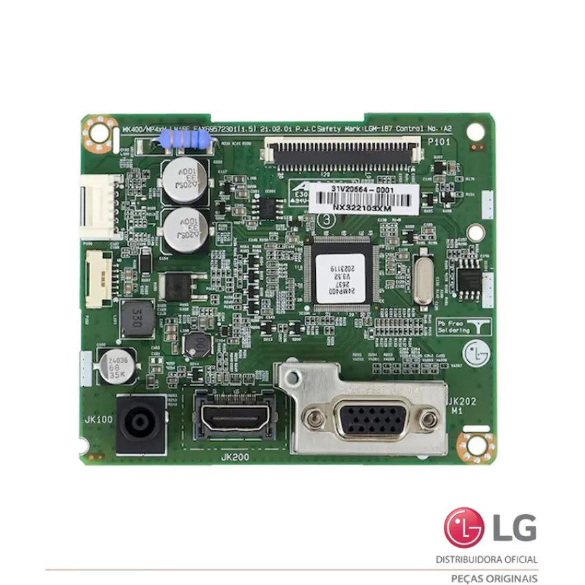 PLACA PRINCIPAL MONITOR LG 24MP400 24MP400-B EBU64870522 EAX69572302 | ORIGINAL