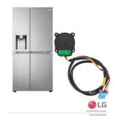 MOTOR REFRIGERADOR GELADEIRA LG 12V GC-J257CSF1 GC-L267KLQX GC-V24FFLHB GC-X257CSH1 EAU65058501 | ORIGINAL