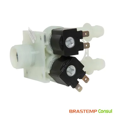 VALVULA DE ENTRADA LAVADORA CONSUL / BRASTEMP BWH15ABBNA BWN15AKBNA BWN15ATBNA CWL16ABBNA BWK15ABBNA 220V W11344669