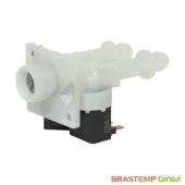 VALVULA DE ENTRADA LAVADORA CONSUL / BRASTEMP BWH15ABBNA BWN15AKBNA BWN15ATBNA CWL16ABBNA BWK15ABBNA 220V W11344669