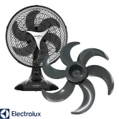 HELICE VENTILADOR BRITANIA / PHILCO VENTUS 40 SIX PTV400 40CM CINZA ESCURO   (022019PL)