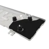 BASE METAL DO GABINETE AR CONDICIONADO LG USUQ122HSG3 AAN75811006 AAN75811001 AAN73533073