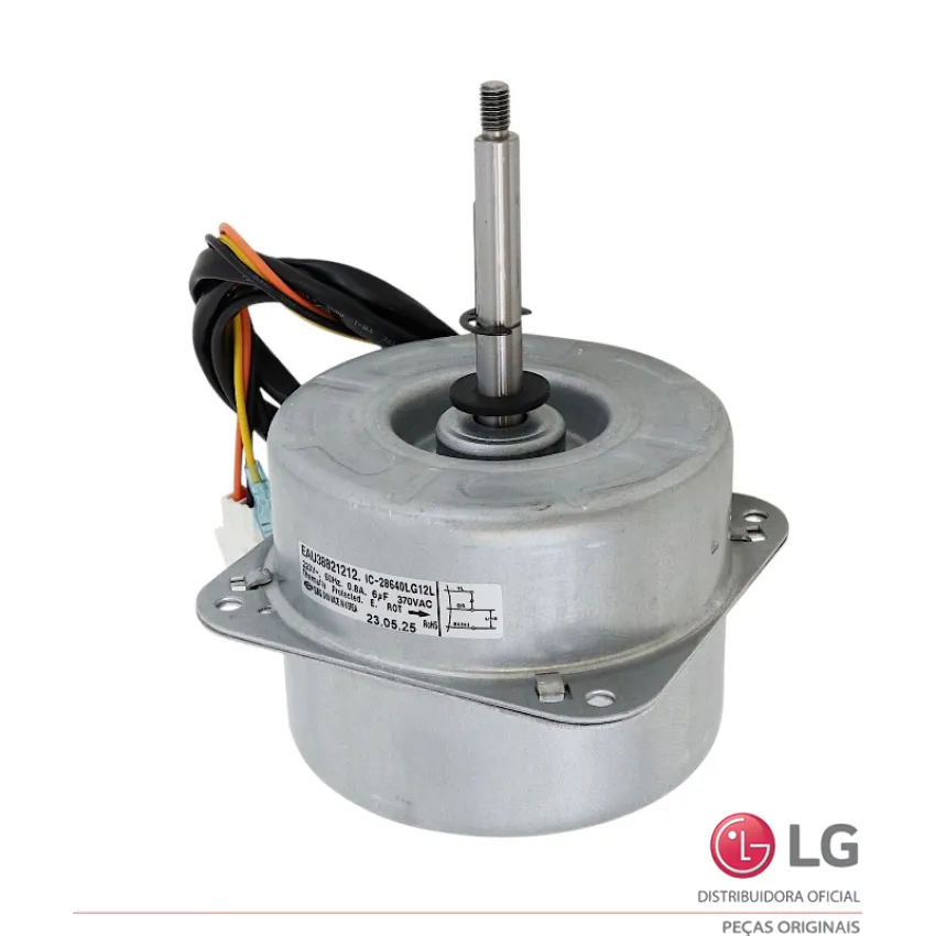 MOTOR AR CONDICIONADO LG LTUC182QLE0 LTUC242PLE0 EAU38821212 4681A20024A 4681A20028T 3911A30082T | ORIGINAL