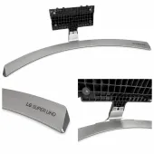 BASE COM SUPORTE LG 55UJ7500 AAN75791905 AAN75791901 ABA75977705 ABA75977701 | COR: CINZA | ATENÇÃO: LEVES RISCOS