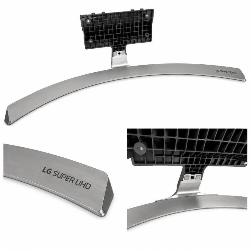 BASE COM SUPORTE LG 55UJ7500 AAN75791905 AAN75791901 ABA75977705 ABA75977701 | COR: CINZA | ATENÇÃO: LEVES RISCOS