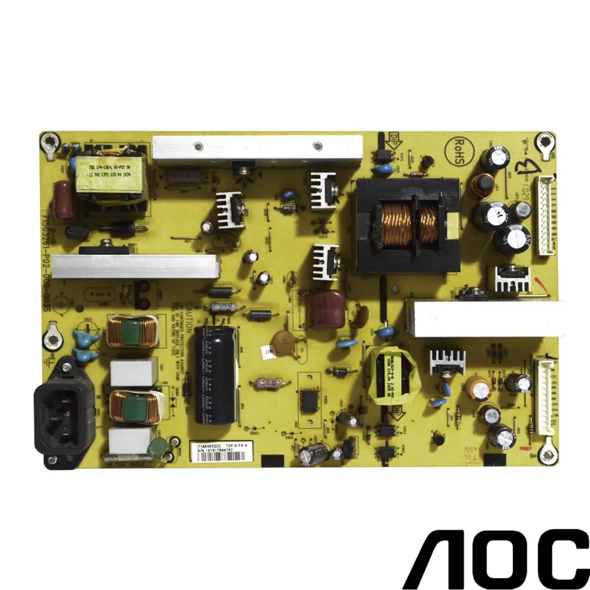 PLACA FONTE AOC D32W931 715G3261-P02-000-003S | SEMI NOVO