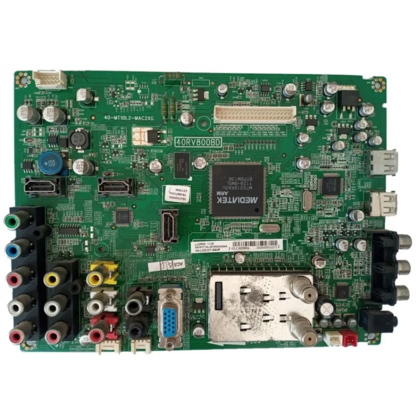 PLACA PRINCIPAL PHILCO PH32M PH32M4 40-MT10L2-MAC2XG 40RV800BD (SEMI NOVA)