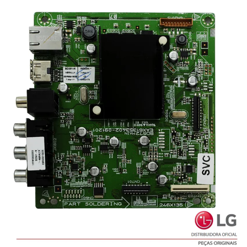 PLACA PRINCIPAL LG BD560 BD561 BD561-N EBR65915026 EAX61353402 | ORIGINAL