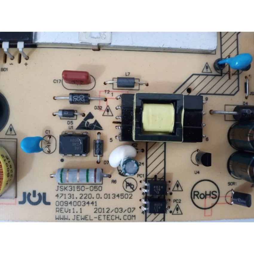 PLACA FONTE HBUSTER HBTV-42L03FD JSK3150-050 PS149W160X241B 0094003441