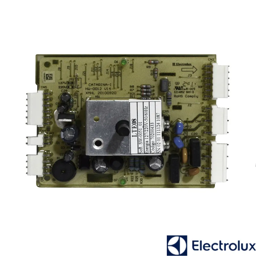 PLACA ELETRÔNICA LAVADORA ELECTROLUX LTE08 A99021901 | ORIGINAL