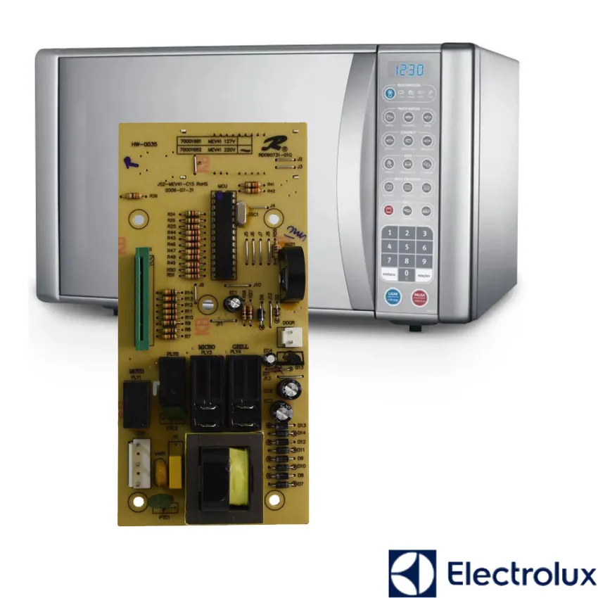 PLACA MICROONDAS ELECTROLUX MEV41 GRILL 220V A20827801 - ORIGINAL