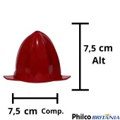 CONE ESPREMEDOR MULTIPROCESSADOR PHILCO PMP1600V | COR: VERMELHO