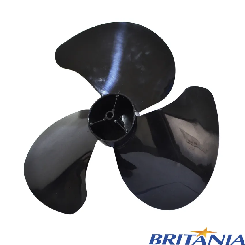 HÉLICE PARA VENTILADOR BRITÂNIA 3 PAS 30CM |  PROTECT 30 | PROTECT 30 TURBO |  B30 SILENCIUM | COR: PRETO