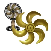 HÉLICE PARA VENTILADOR BRITÂNIA 6 PAS 30CM PVT300G | BVT310G | BVT310G TURBO | COR: DOURADO