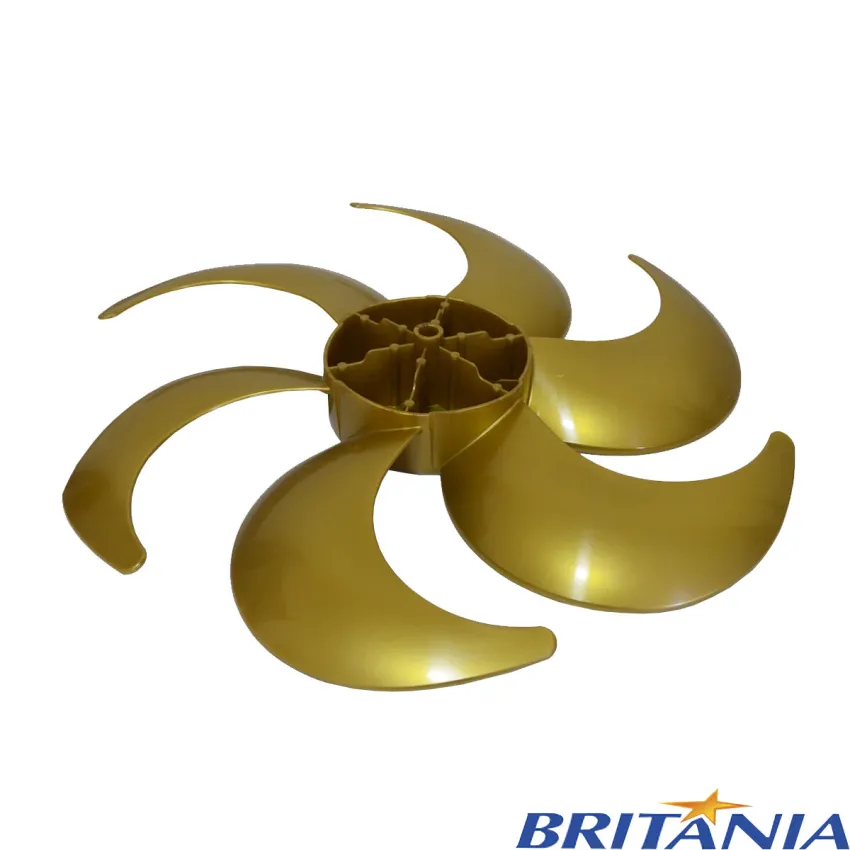 HÉLICE PARA VENTILADOR BRITÂNIA 6 PAS 30CM PVT300G | BVT310G | BVT310G TURBO | COR: DOURADO