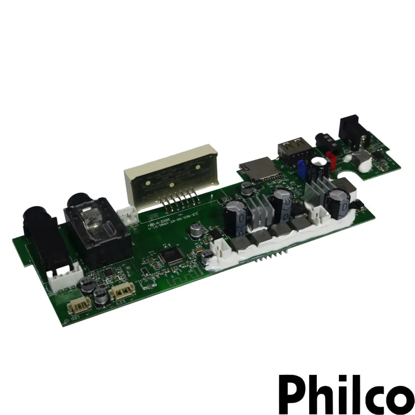 PLACA PRINCIPAL PHILCO CAIXA ACÚSTICA PCX6700 V.A JLK-B65-66-67-1048-V1.0 | NOVA