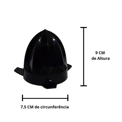 CONE ESPREMEDOR MULTIPROCESSADOR BRITÂNIA/PHILCO ALL IN ONE  BMP900BP BMP900 BMP900P BMP10A | COR: PRETO