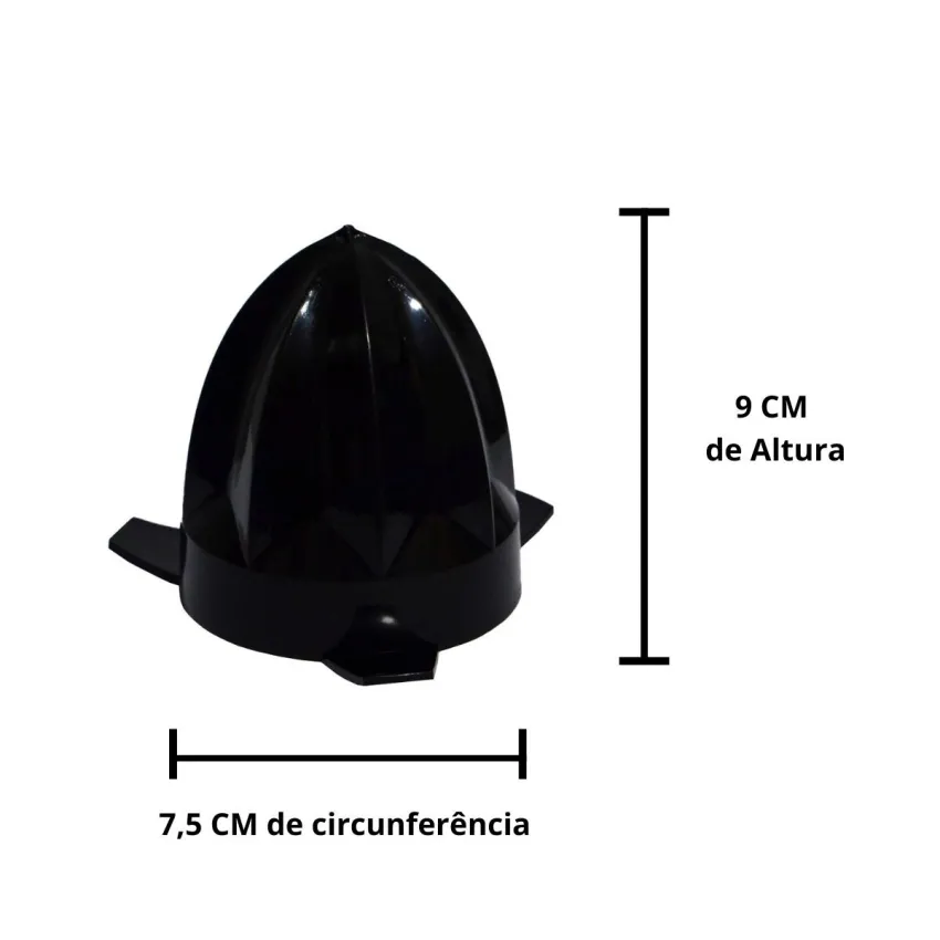 CONE ESPREMEDOR MULTIPROCESSADOR BRITÂNIA/PHILCO ALL IN ONE  BMP900BP BMP900 BMP900P BMP10A | COR: PRETO