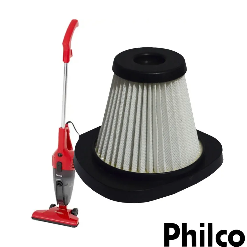 FILTRO HEPA ASPIRADOR DE PÓ PHILCO PH1100 RAPID TURBO PAS02 |  PH1100 RAPID TURBO PAS02C |  PAS1450C | COR: PRETO