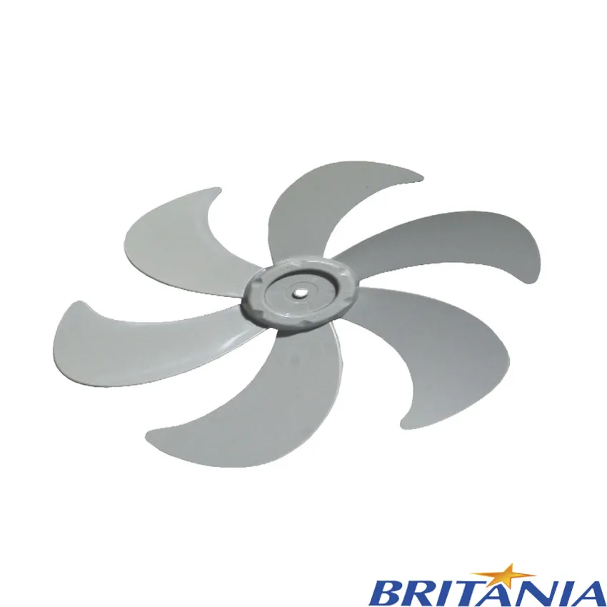 HÉLICE PARA VENTILADOR BRITÂNIA 6 PÁS 40CM | VENTUS INSECT | MEGA TURBO 40 |MEGA TURBO 40 SIX | COR: CINZA CLARO
